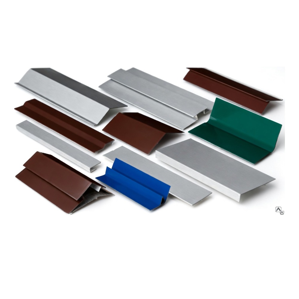 Доборные элементы для забора и фасада — варианты покрытий, цветов и форм